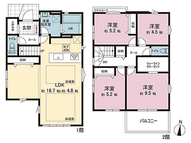 間取図です。図面と異なる場合は現況を優先させていただきます。
