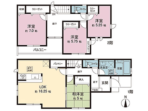 間取図です。図面と異なる場合は現況を優先させていただきます。