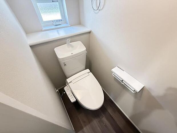 ほっと安らげるトイレ空間です。