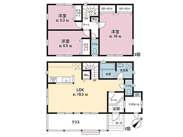 間取図です。図面と異なる場合は現況を優先させていただきます。