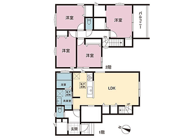 間取図です。図面と異なる場合は現況を優先させていただきます。