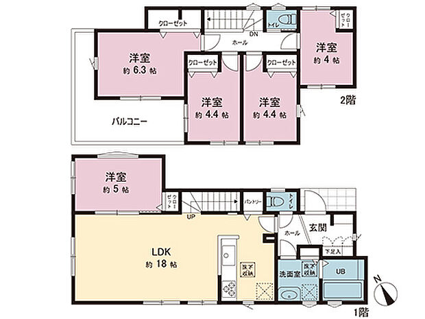 間取図です。図面と異なる場合は現況を優先させていただきます。