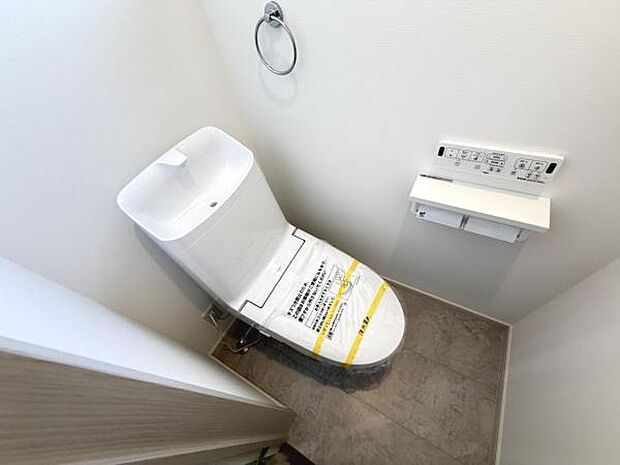 ほっと安らげるトイレ空間です。