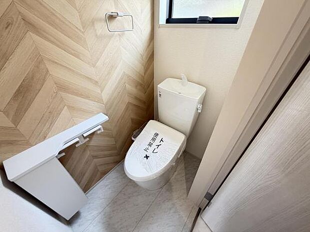 ほっと安らげるトイレ空間です。