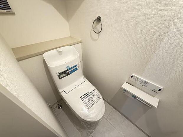 ほっと安らげるトイレ空間です。