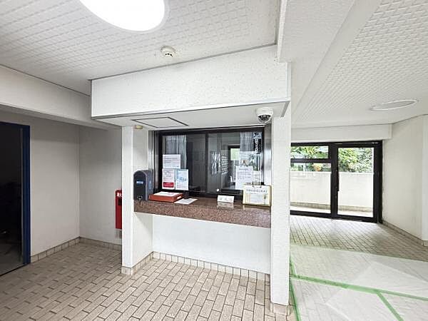 受付カウンターです。