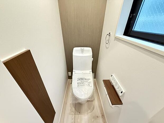 ほっと安らげるトイレ空間です。