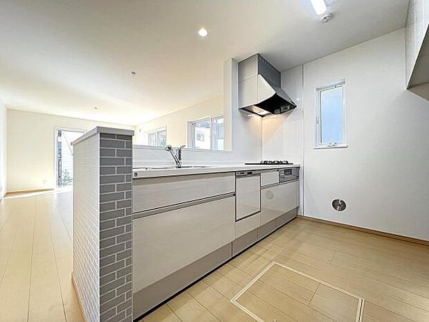 料理の時間が楽しくなるキッチンスペースです。