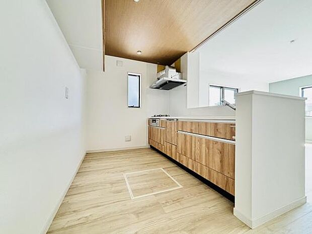 料理の時間が楽しくなるキッチンスペースです。