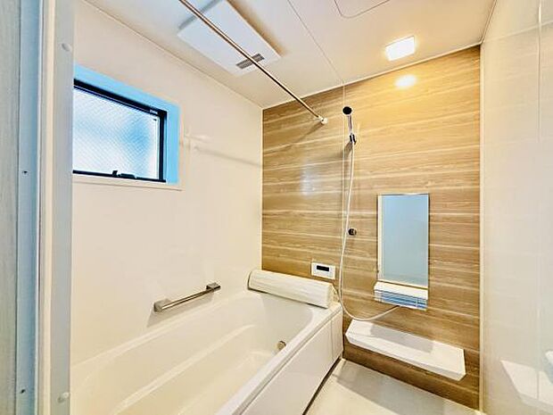 お風呂でほっとひといき。1日の疲れを癒しましょう。