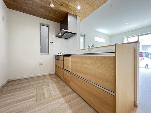 料理の時間が楽しくなるキッチンスペースです。