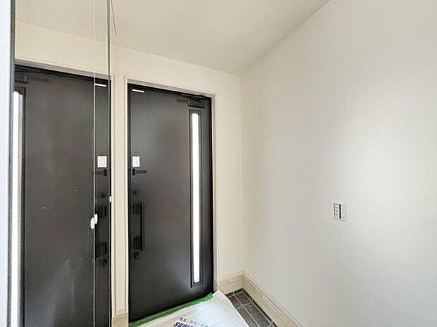 いつも気持ちよくご家族を迎えられる玄関です。