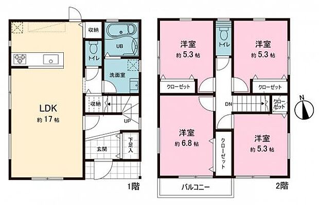 間取図です。図面と異なる場合は現況を優先させていただきます。