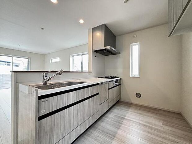 料理の時間が楽しくなるキッチンスペースです。