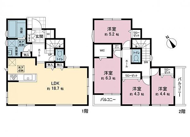 間取図です。図面と異なる場合は現況を優先させていただきます。