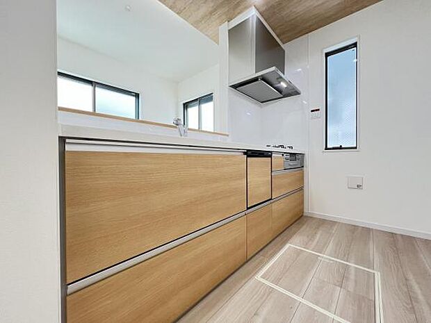 料理の時間が楽しくなるキッチンスペースです。