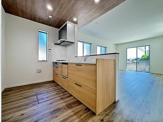 料理の時間が楽しくなるキッチンスペースです。