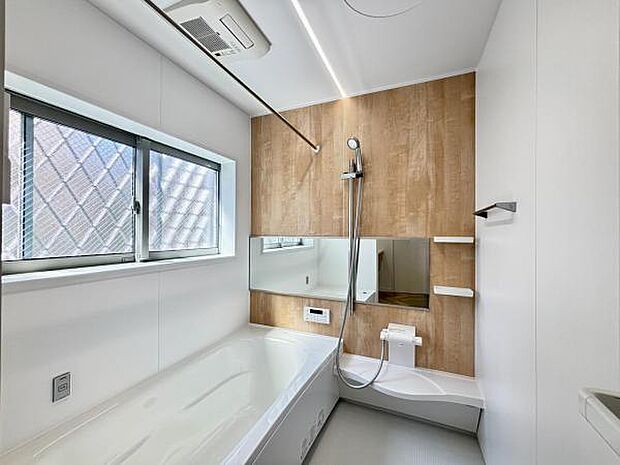 お風呂でほっとひといき。1日の疲れを癒しましょう。