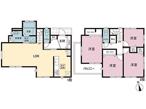 間取図です。図面と異なる場合は現況を優先させていただきます。