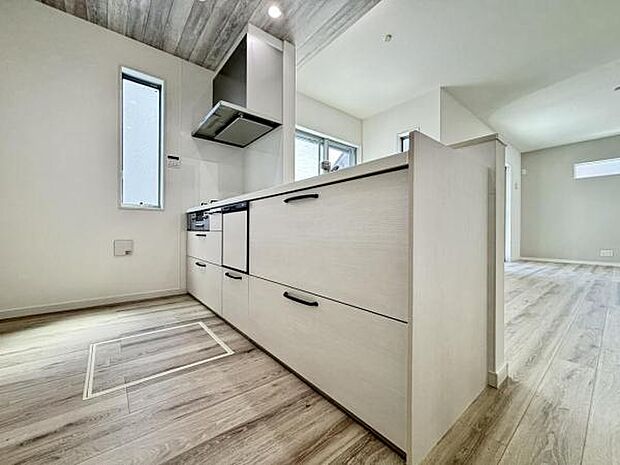 料理の時間が楽しくなるキッチンスペースです。