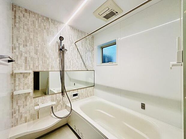 お風呂でほっとひといき。1日の疲れを癒しましょう。