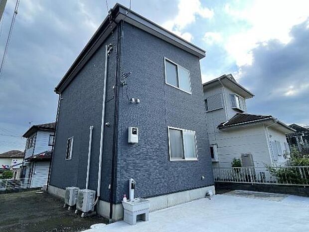 建物外観です。オール電化住宅です。