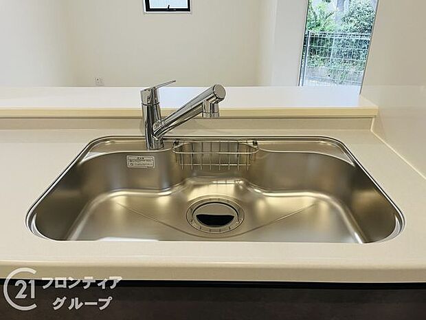 ワイドシンクなので家族が増えても洗い物楽々です