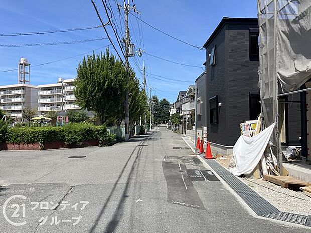 現地写真更新！現地ご案内とともに住宅ローンのご相談も承ります！実際の道路幅や雰囲気は、ぜひ一緒に現地で確認いたしましょう