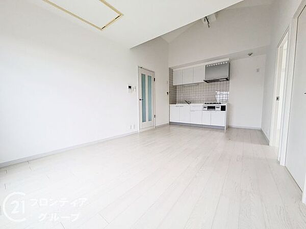 オープンな空間が、広々とした印象を与えます。