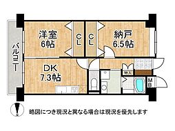 間取図画像 2DK