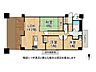 間取り：専用庭付き3LDK