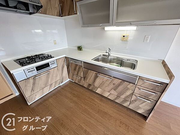 シンクが大きいため洗い物が多い時もスムーズで快適です！