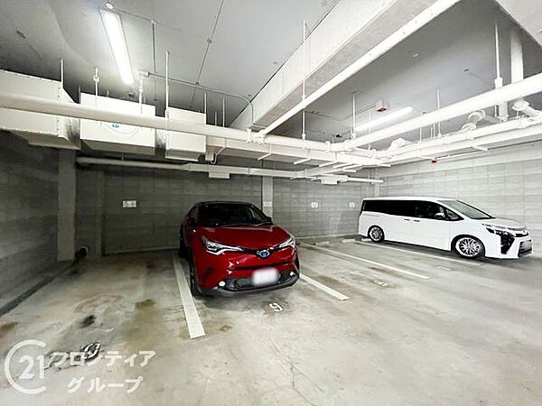 駐車場を拡大表示