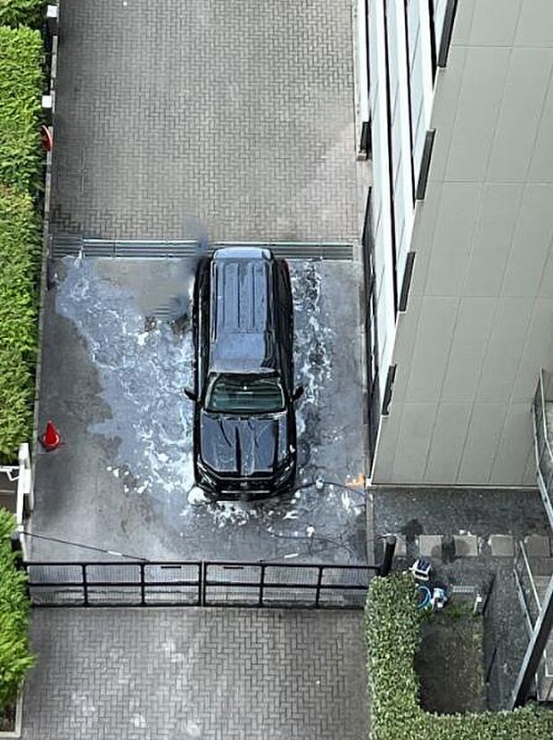 敷地内に洗車スペースがあるのは、意外と嬉しいポイントではないでしょうか。