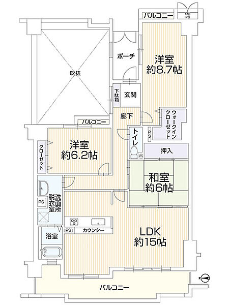 間取り：326000240523
