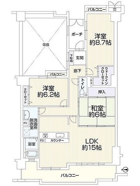 間取り：326000249132