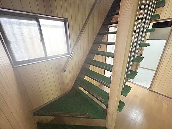 【リフォーム前】階段です。