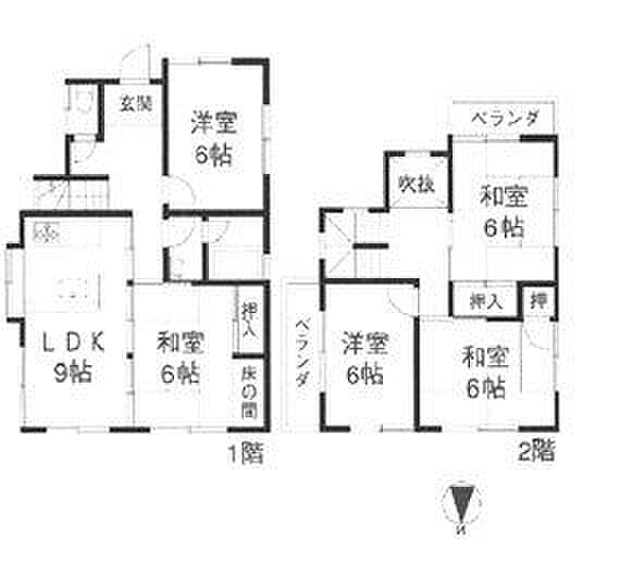 間取り：326000263717