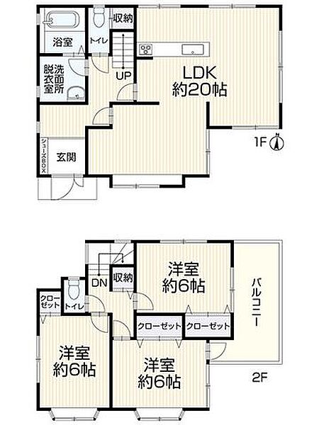 間取り：326000264829