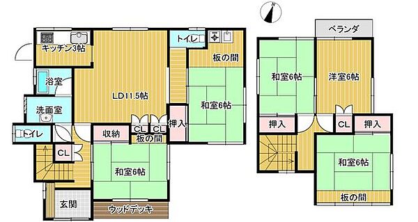 間取り：326000265376