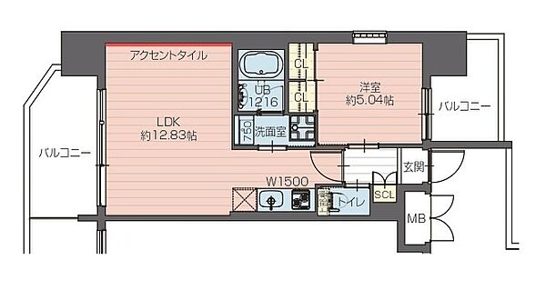 同じ建物の物件間取り写真 - ID:227082890429