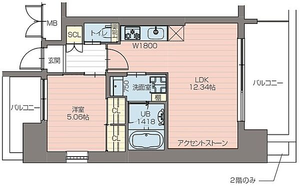 同じ建物の物件間取り写真 - ID:227083532354