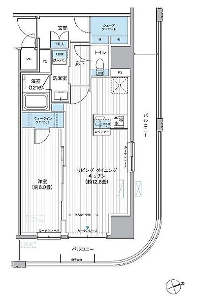 同じ建物の物件間取り写真 - ID:213099353341