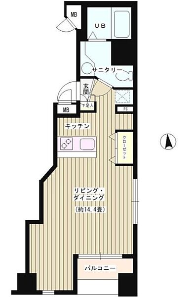 同じ建物の物件間取り写真 - ID:213102404177