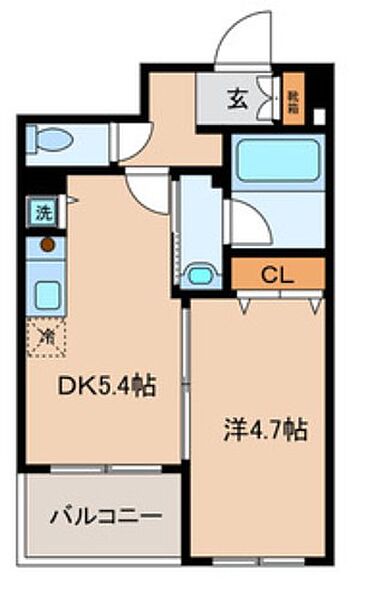 マルメゾン浅草橋 304｜東京都台東区浅草橋１丁目(賃貸マンション1DK・3階・26.99㎡)の写真 その2