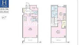 エプル 5階2SLDKの間取り