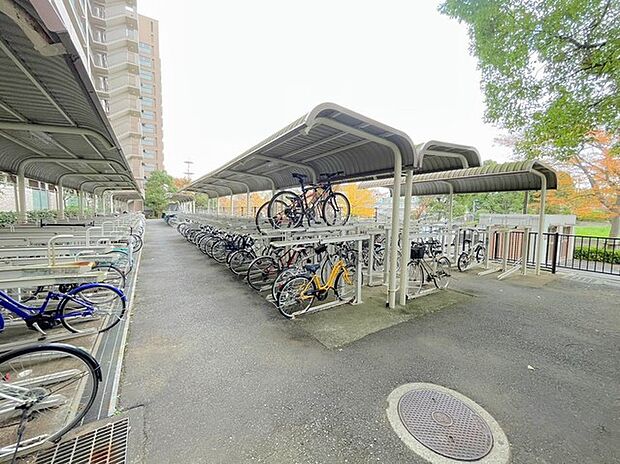 〜敷地内に駐輪場もございます〜 ・もちろんですが駐輪場もございますので、自転車をご利用の方もご安心くださいませ。 ・ご内覧の際はぜひ共用部も併せてご確認ください。 