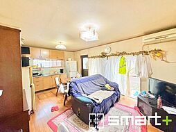 土浦市摩利山新田　戸建 3LDKのリビング/ダイニング