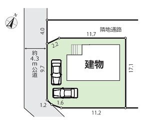 ～カースペース3台分ご用意～ ・3台分（車種により）のカースペースがございますので、車通勤の方やご来客の多い方にもお勧めのお住まいです。 ・余裕の敷地で余裕の新生活をお過ごしいただけます。
