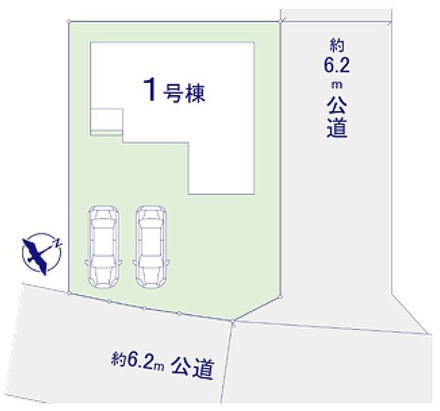 〜開放感のある角地の立地〜 ・角地に位置しておりますので、2方向に向かって開けており開放感のある立地となっております。 ・ぜひ現地でこの開放感をご体感くださいませ。 